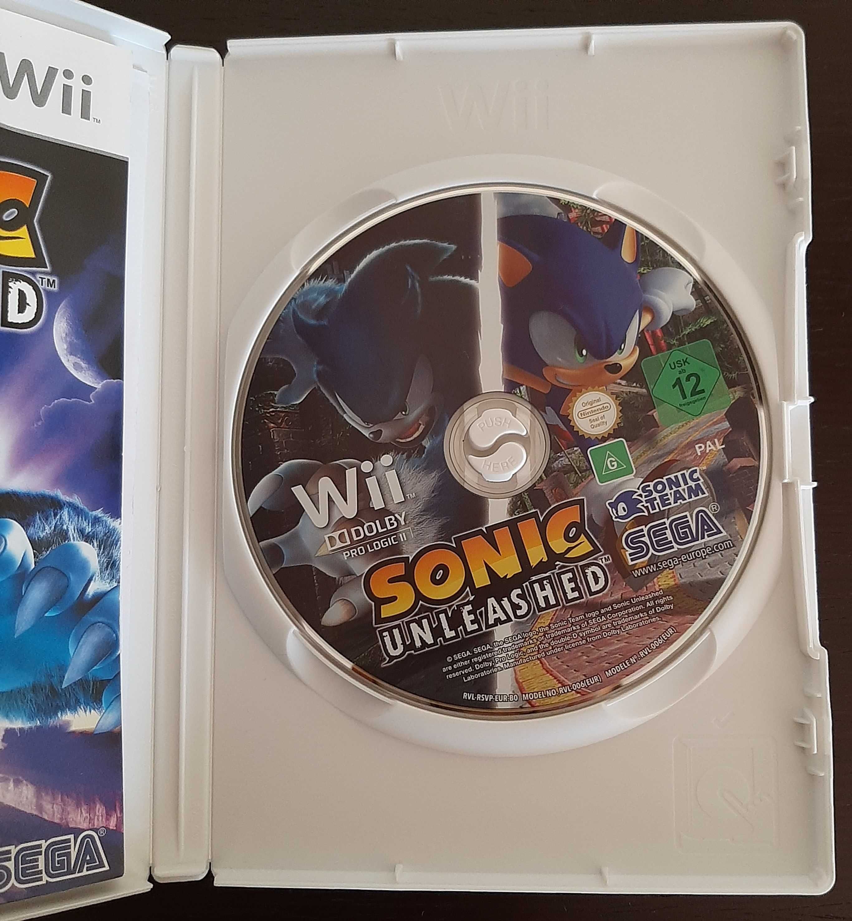 Wii JOGO - Sonic Unleashed