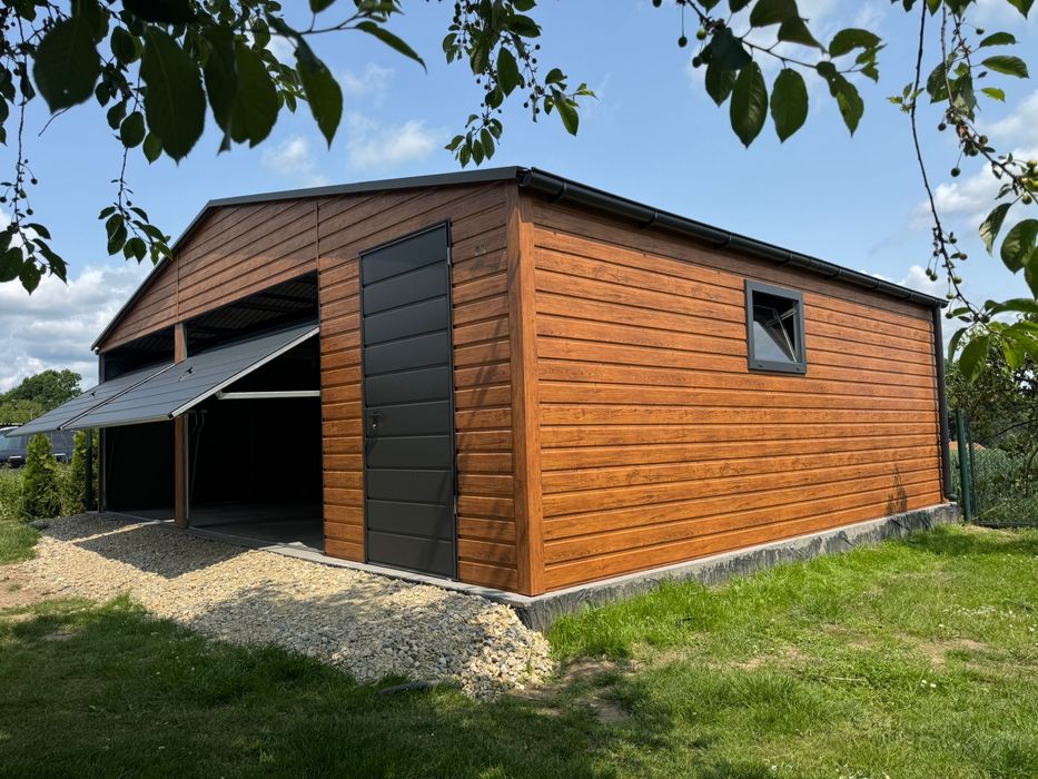 Garaż blaszany profil zamkniety 3x5,3x6,4x5,4x6,5x5,5x6,6x6,6x7,7x6,