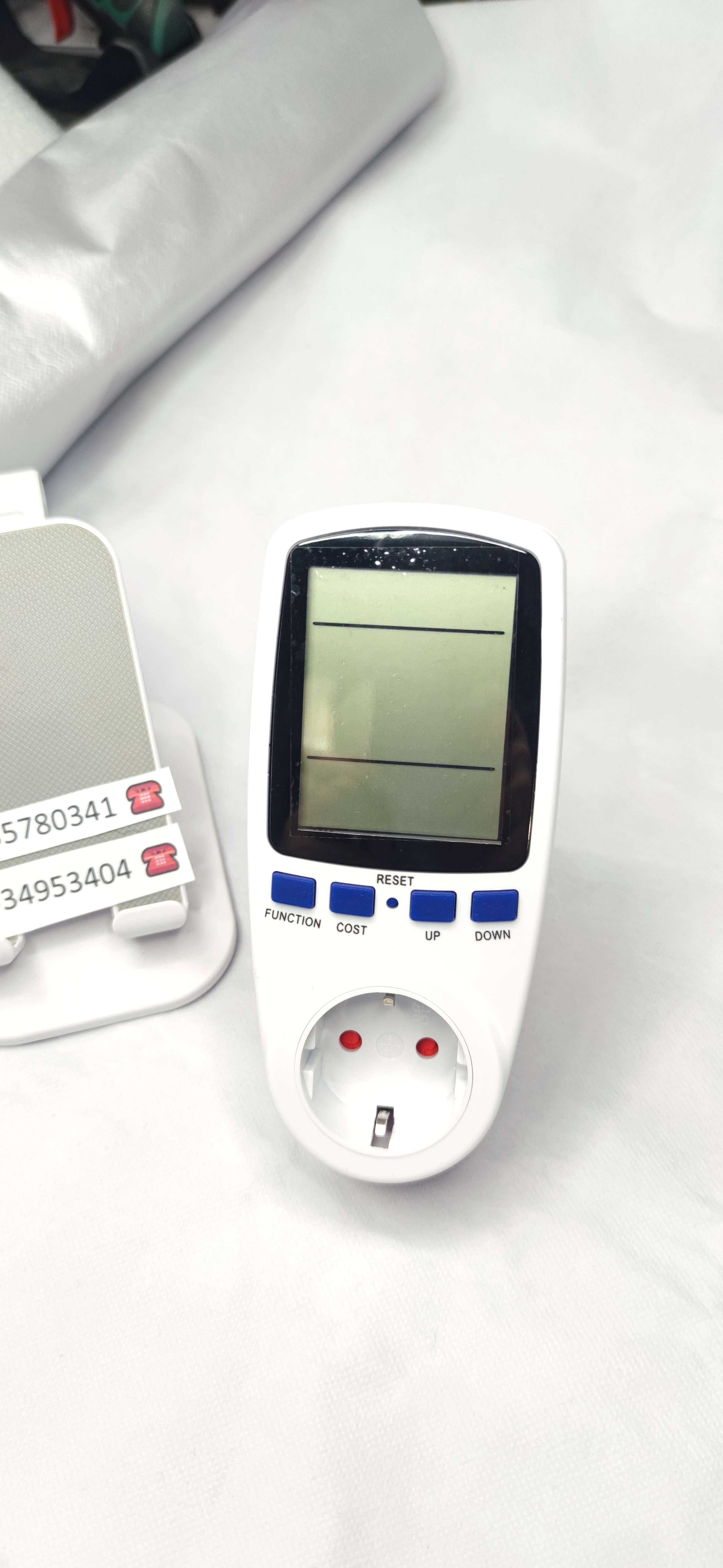 Tomada Medidor de Energia Digital - tomada de potência - Novo