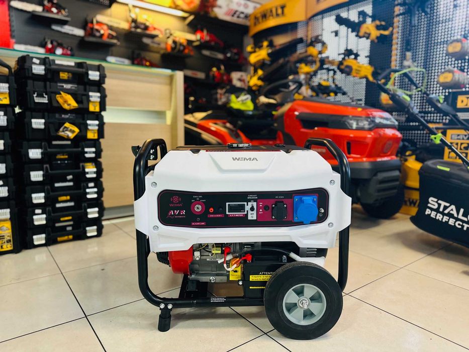 Agregat prądotwórczy WEIMA WM7000-EL. START AVR 7kW 420cm3 C. BRUTTO!