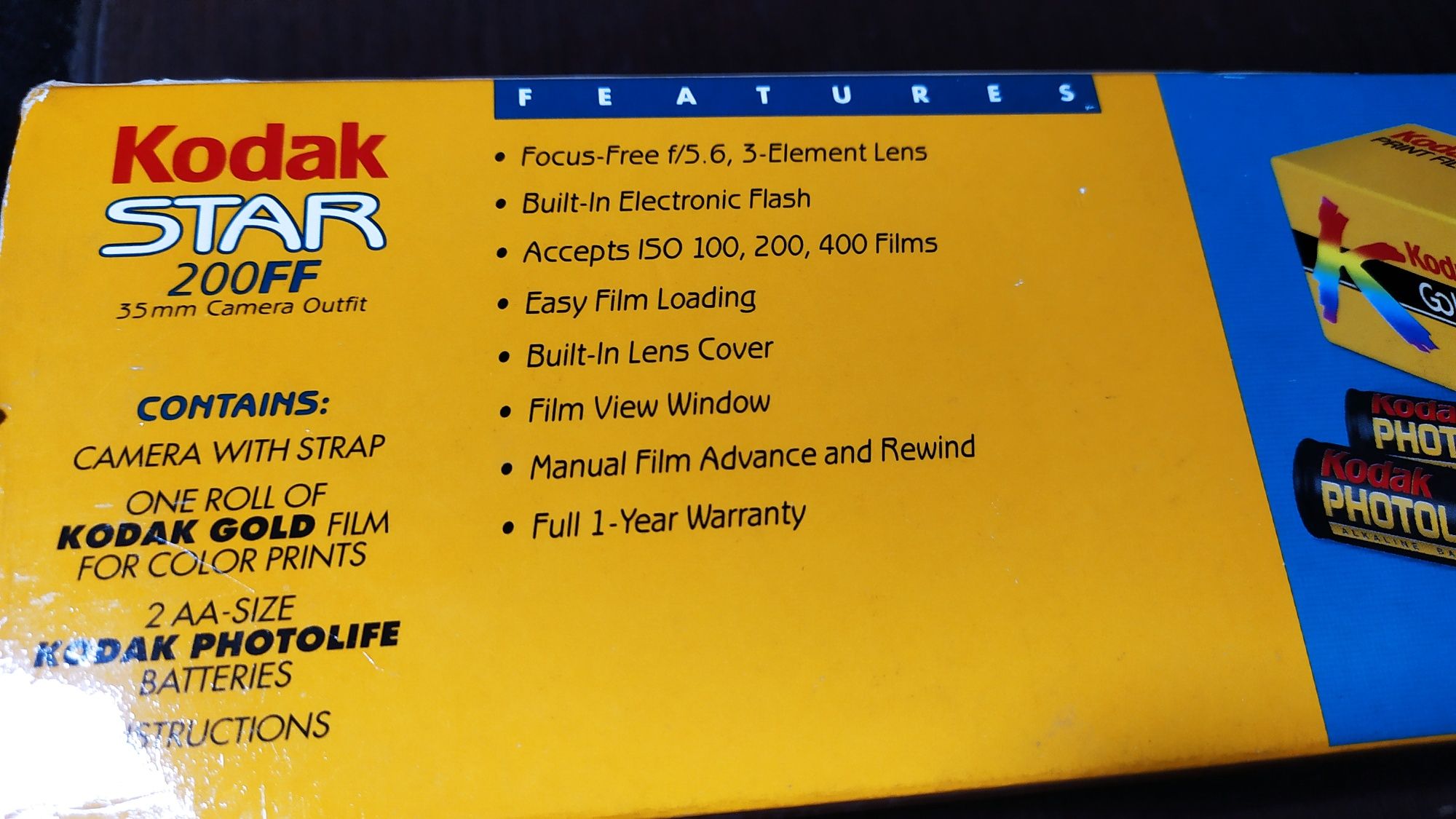 Плёночный фотоаппарат Kodak Star 200FF