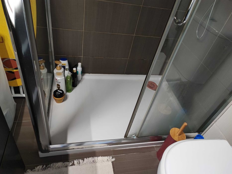 Base chuveiro branca