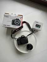 Aparat Canon EOS 2000D + obietyw Canon EF 50mm f/1.8 STM – Bardzo Dobr