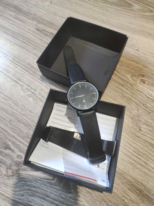 Zegarek męski / damski czarny AURIOL