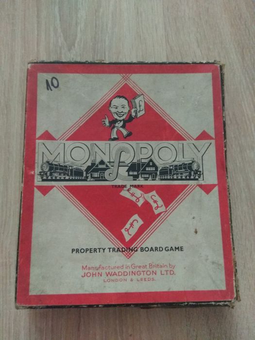 Gra Monopoly Vintage Anglia Niekompletna