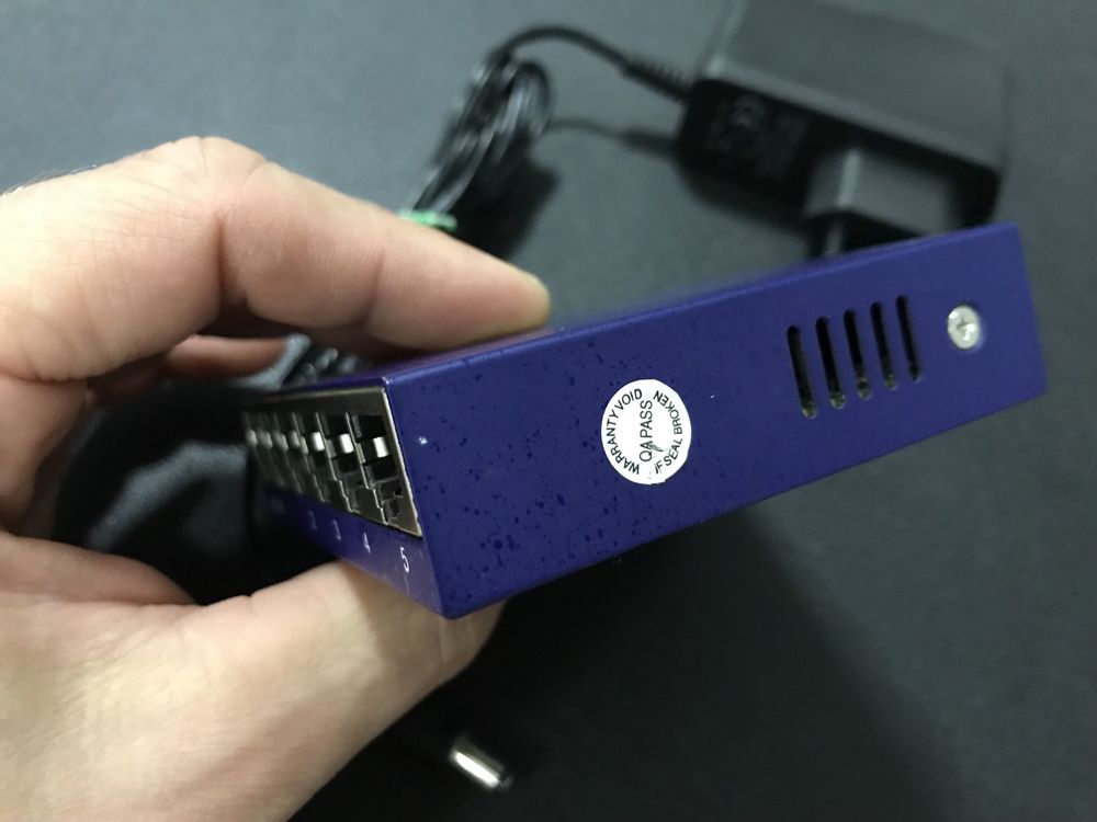 5 портов свич Gembird NS-5PM 100 мегабит інтернет свичь RJ45