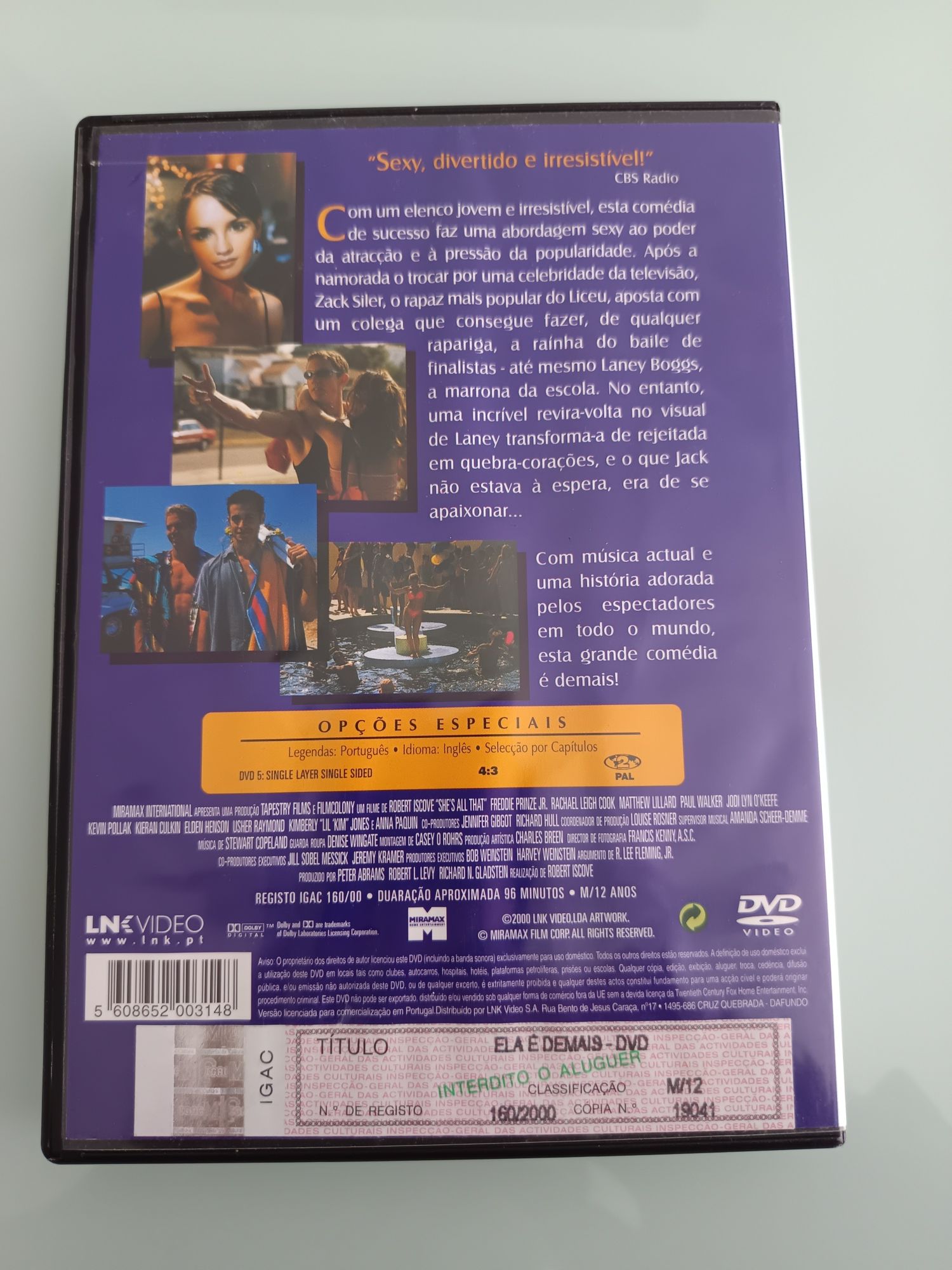 DVD ela é demais