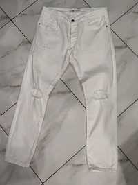 Мужские белые рваные джинсы 2Y Premium 36 (XL)
