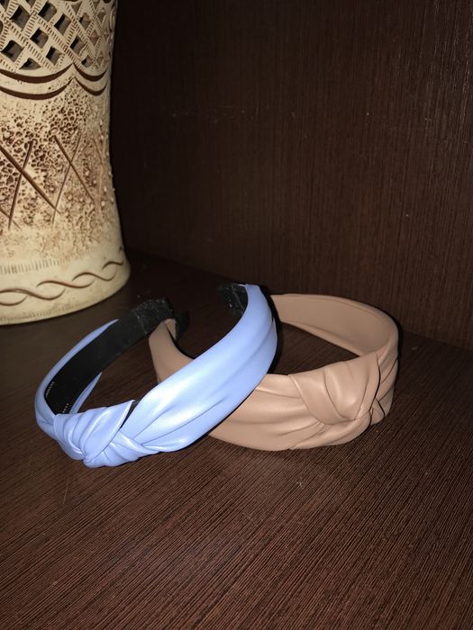 два обруча чалма кожа