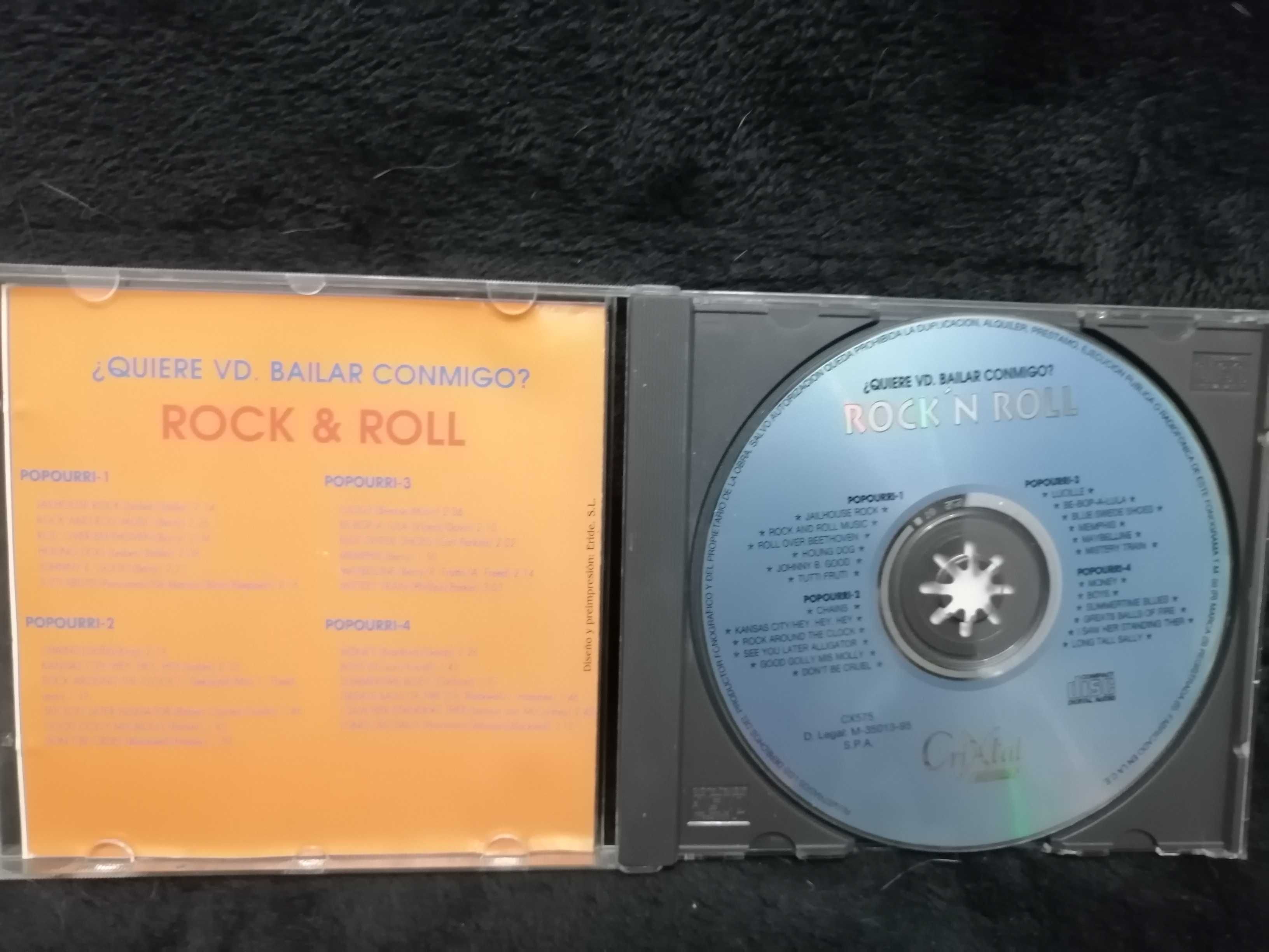 Cd Rock & Roll "Rock and Roll para Bailar" - bom estado