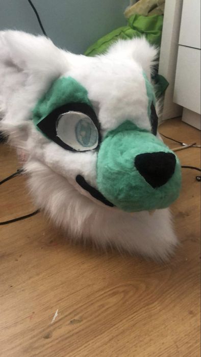 Head furry fursuit OPIS