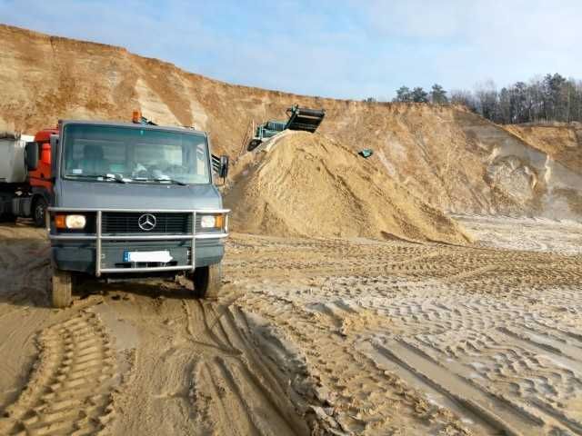 Piach podsypkowy,siany,płukany,mixokret transport do 1-27 ton.