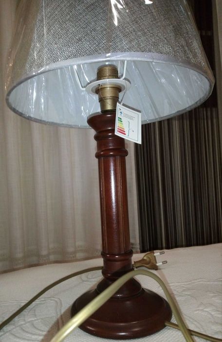 Candeeiro e peças decoração