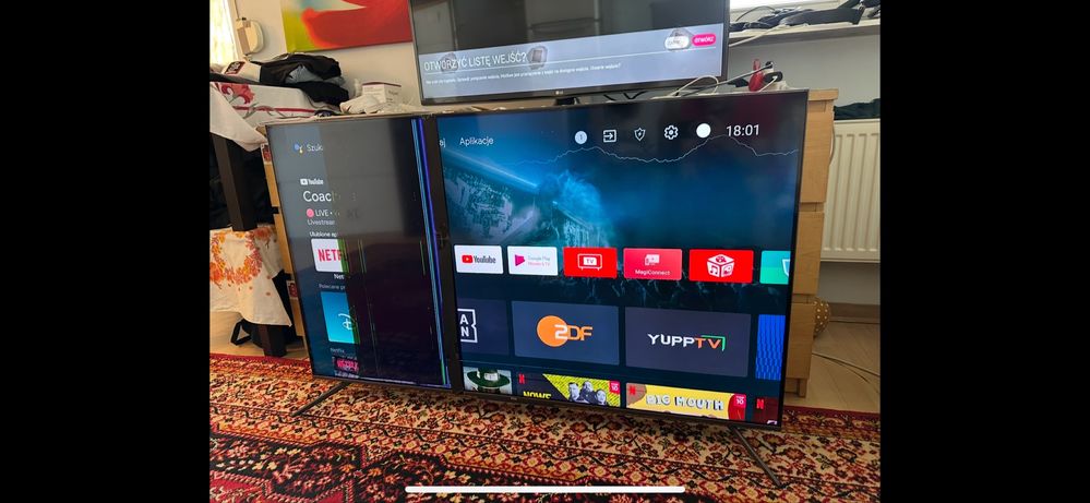 TV telewizor TCL 55” Qled Dolby Vision 55C715