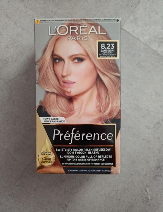 Farba do wlosow L'Oreal rose gold