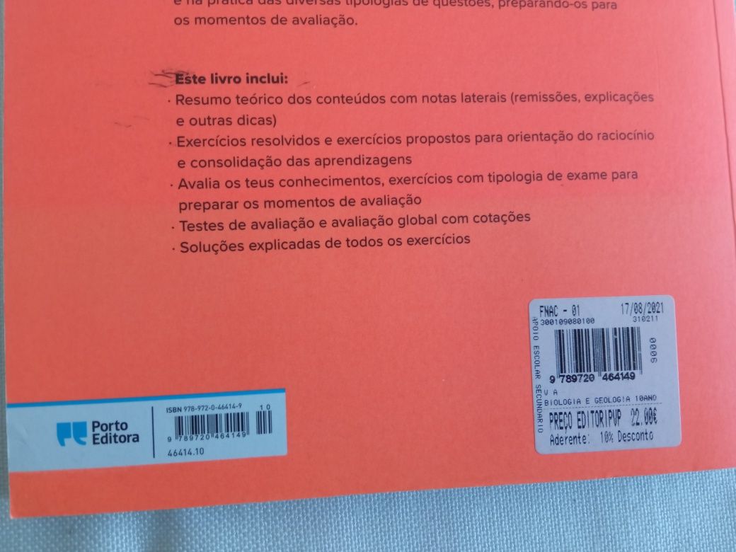 Biologia e Geologia 10 ano de