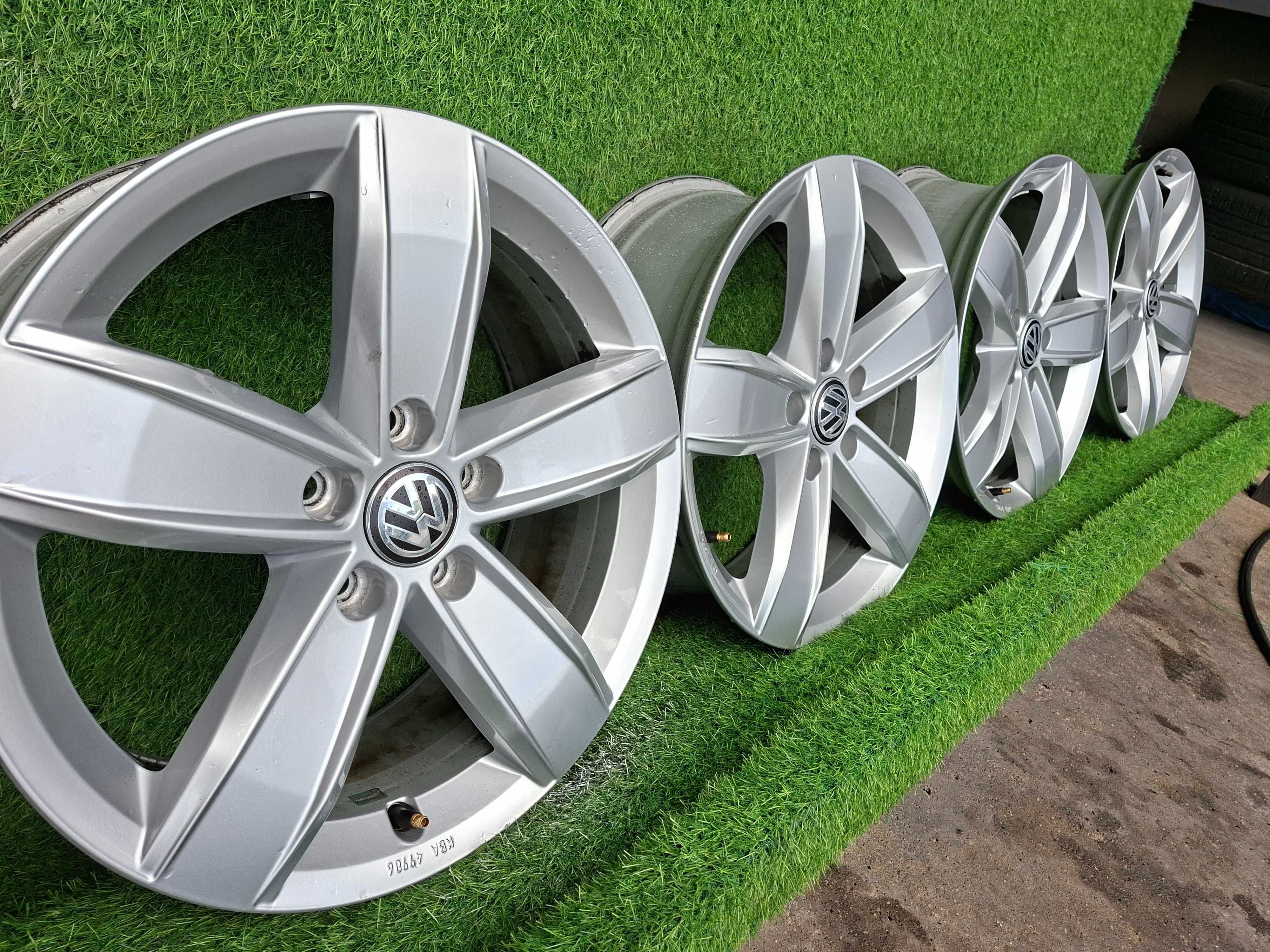 [A108] ALUFELGI 17'' 5x112 ORYGINAŁ VW Passat B7,B8,T-Roc,Tiguan,Golf.