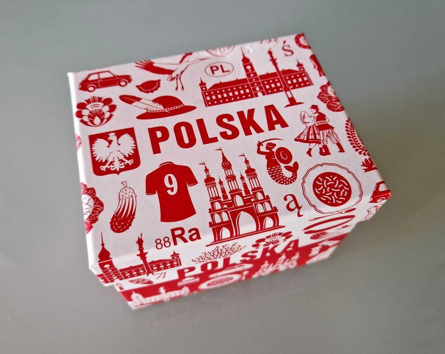 Kubek ceramiczny HANIA w pudełku (360 ml, Polska Symbole, FOLKSTAR)