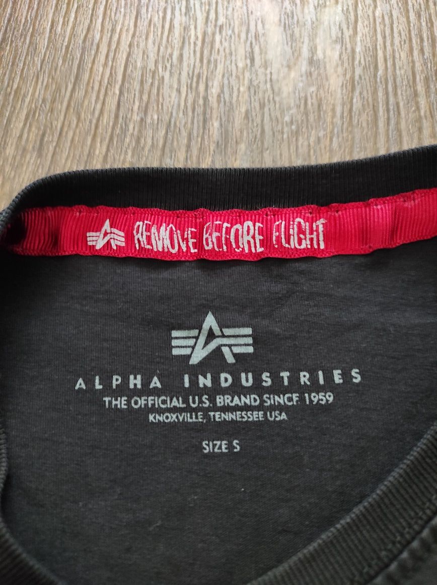 S Alpha Industries Nasa оригінальна футболка