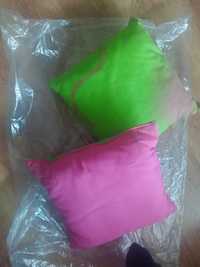 2 almofadas novas coloridas