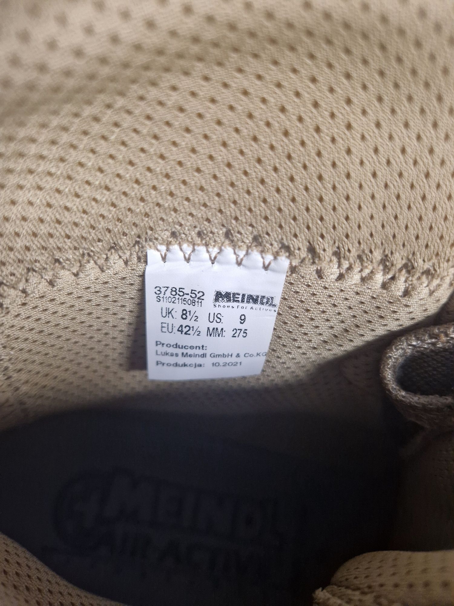 Trapery męskie buty górskie Meindl Desert Defence rozm.42.5