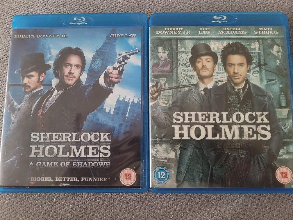 Bluray Sherlock Holmes dwie części! W komplecie dwie płyty dodatków