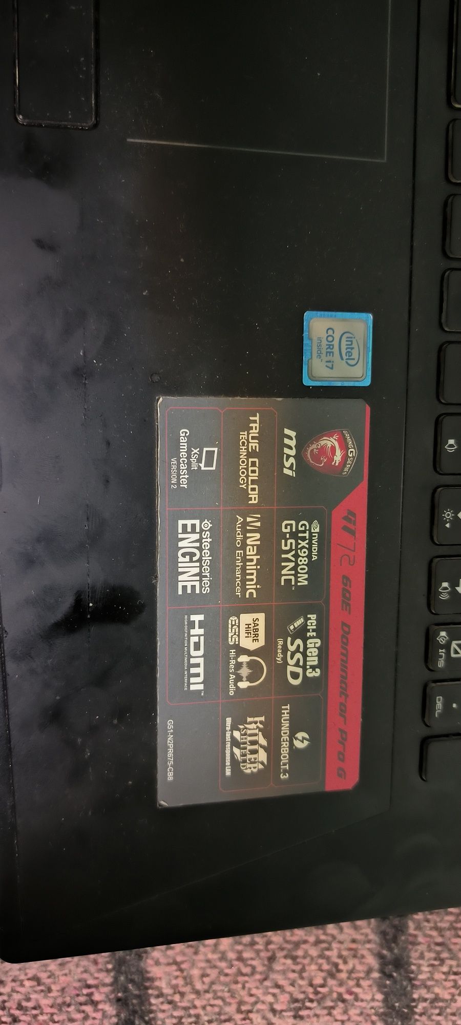 Продам ігровий ноутбук MSI