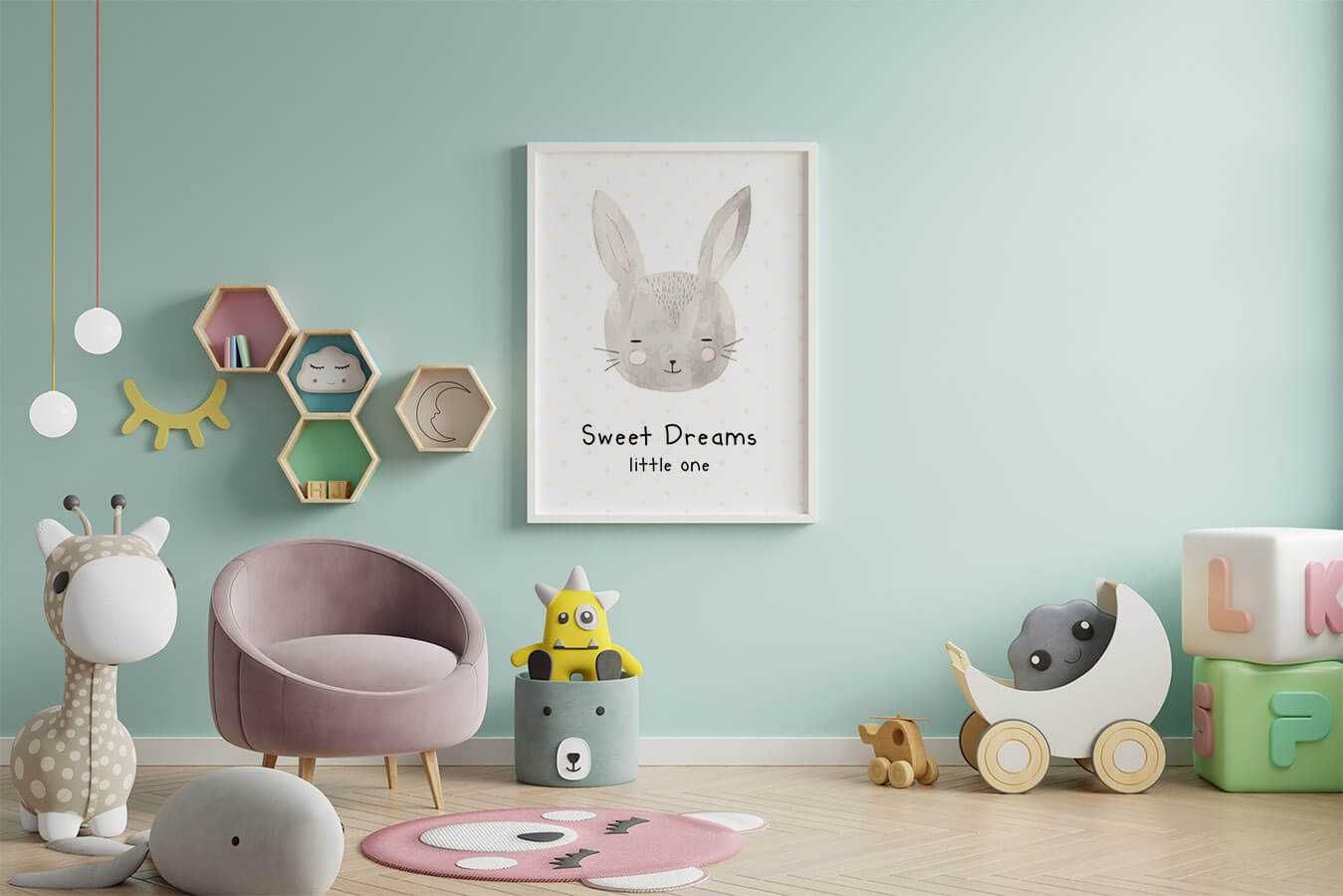 Poster para quarto de criança [versão digital]