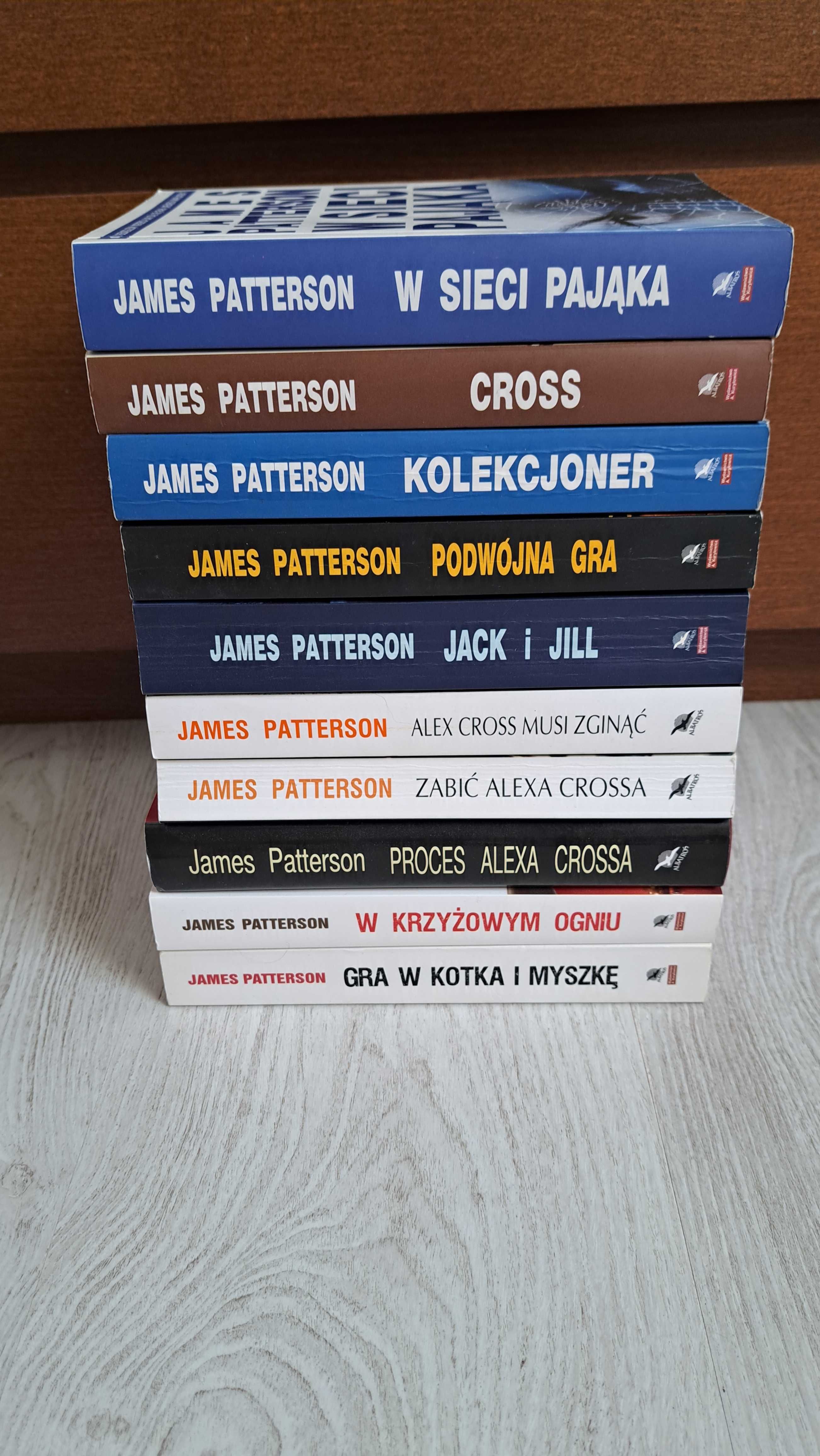 10 Patterson W sieci pająka Proces Alexa Crossa Alex Cross musi zginąć