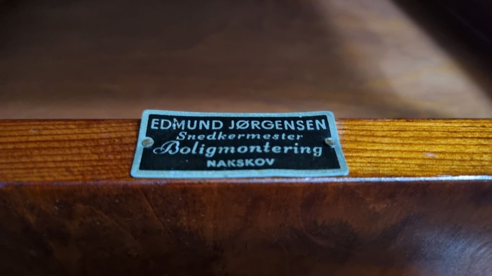 Stolik Proj. Edmund Jorgensen Teak lata60 Design.