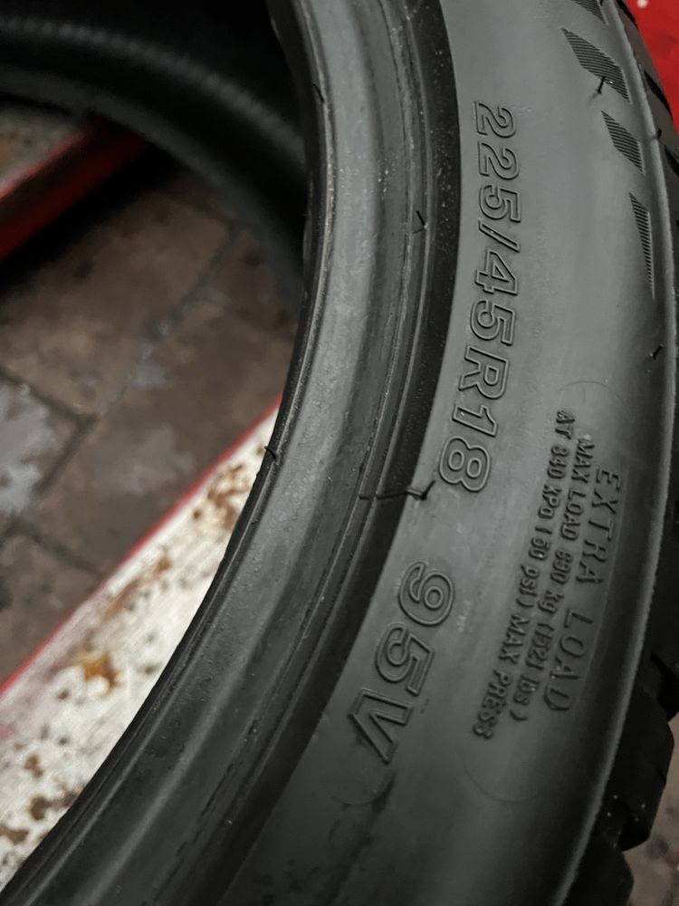 1szt. 225/45/18 Bridgestone WeatherControl A005 EVO 2023r. Jak NOWA