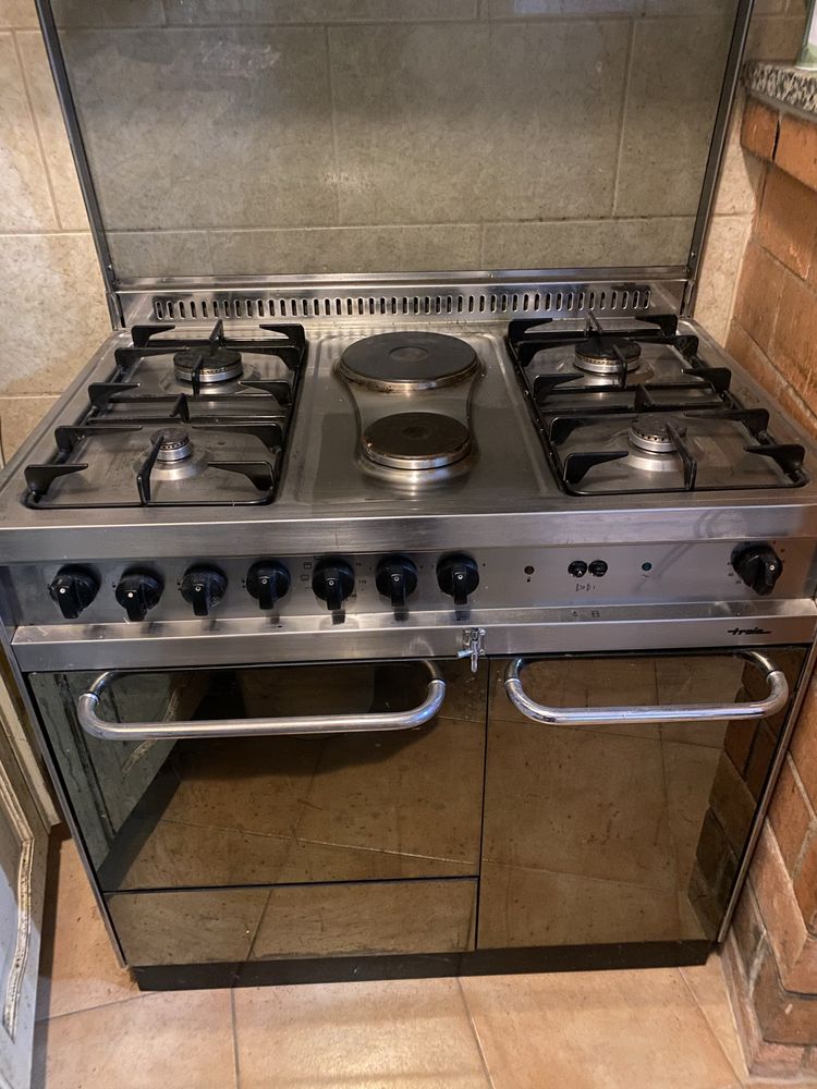 Fogao inox troia
