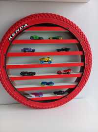 Półka na autka Psi Patrol, Hot Wheels, Lego oraz Figurka