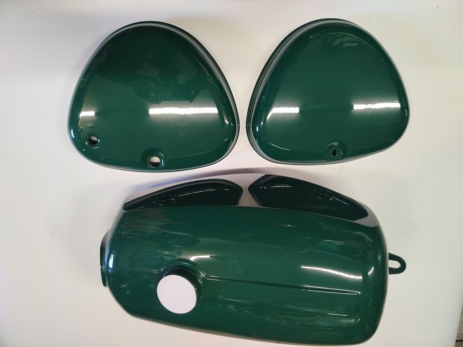 Zbiornik paliwa+pokrywy boczne Simson S51, enduro, nowe, sklep