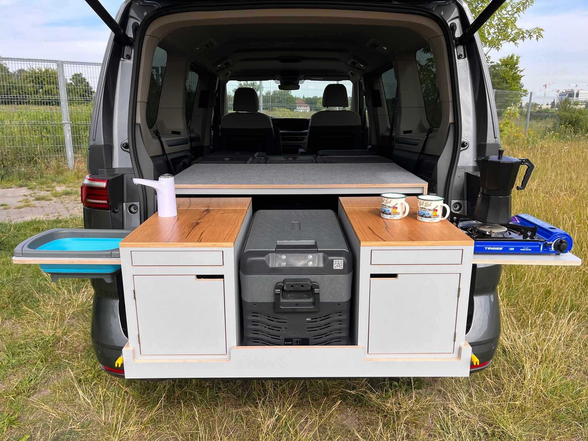 Box kempingowy Zabudowa campingowa VW Nowy Multivan Multivan T7