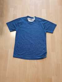 T-shirt Adidas niebieski treningowy chłopięcy rozmiar S