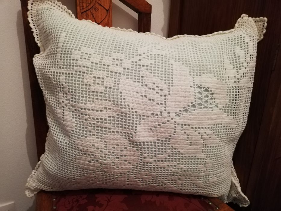 Almofada Antiga Renda