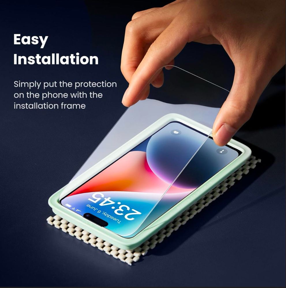 Защитное стекло Ugreen iPhone 16 Pro Max, 16 Pro, 15 Pro Max, 15 про