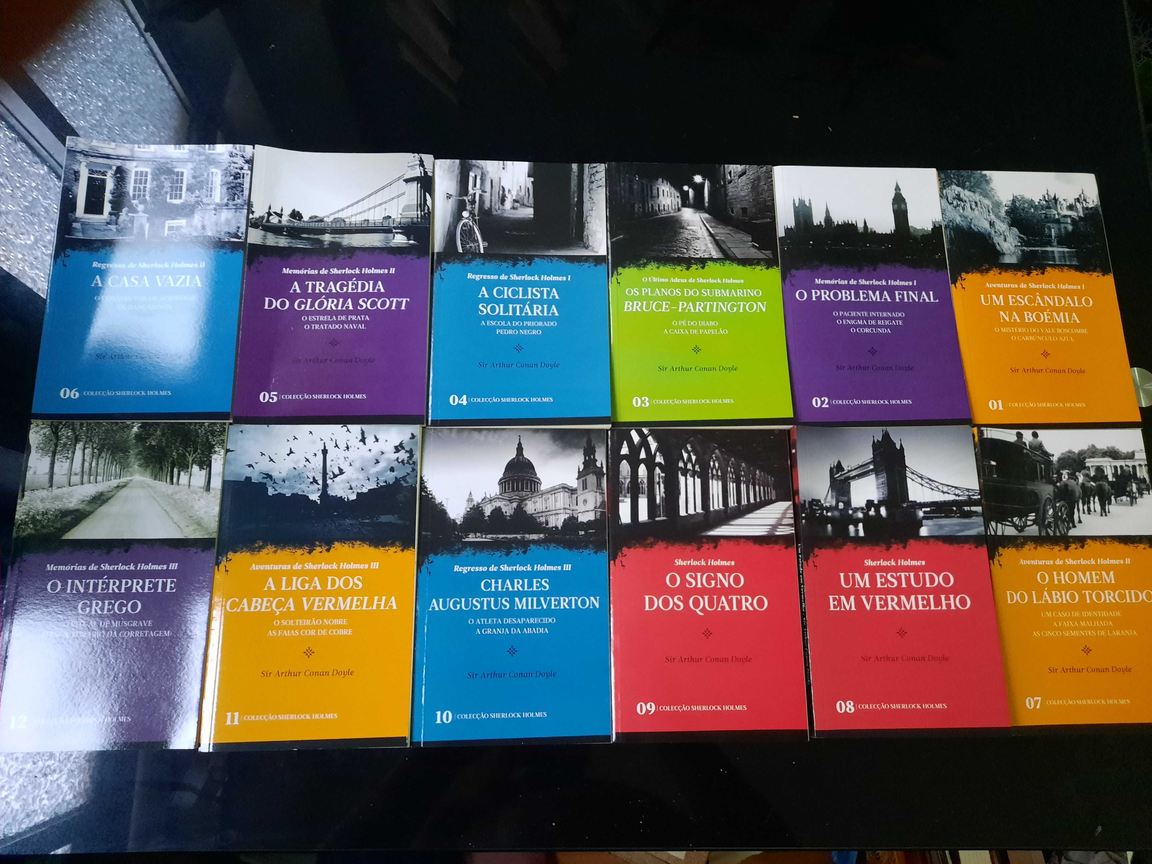 Colecção Livros Sherlock Homes