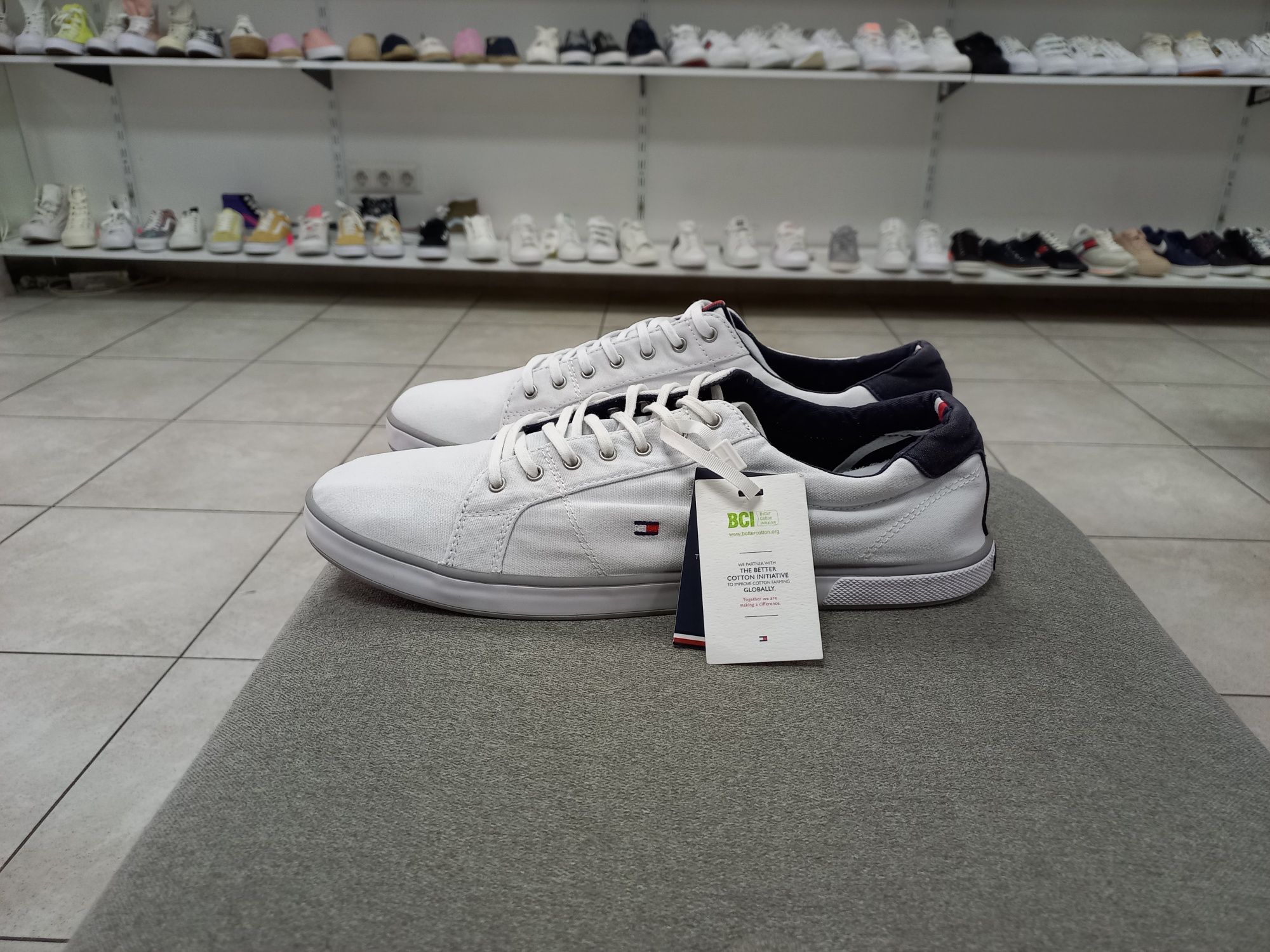 Кеди тканина Tommy hilfiger originally