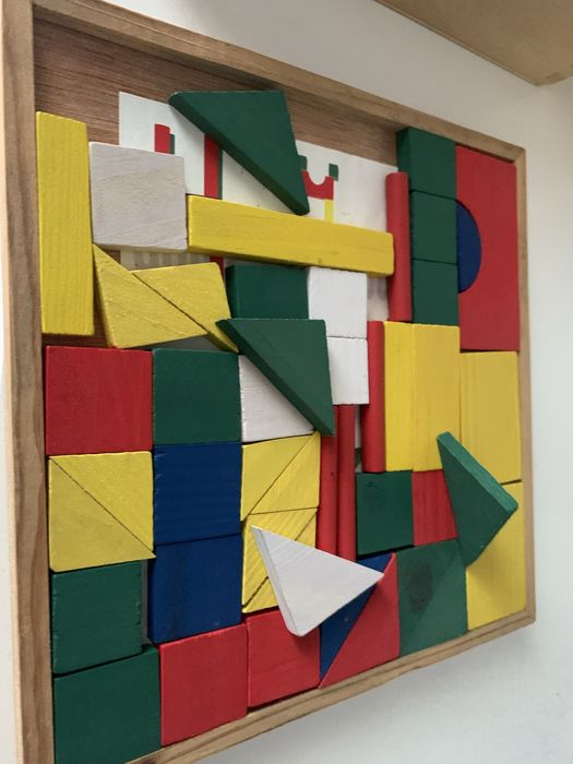 Jogo "Mosaicos de Madeira"