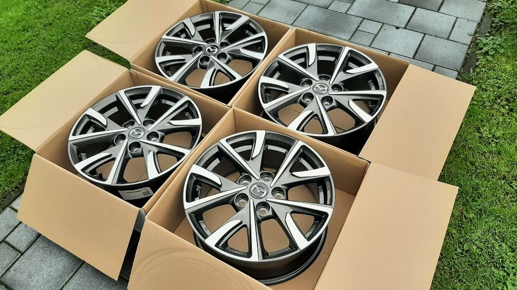 Nowe Alufelgi 5x114,3 R16 Mazda 3 6 Cx-3 Kia Ceed Niro Soul Hyundai