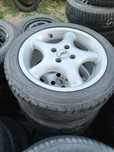 Koła felgi aluminiowe 4×100 r15 opony lato 195/50 r15