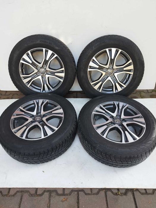 Felgi IDEALNE! 5x114,3 Czujniki 225/65R17 oryginał TOYOTA Rav-4, Lexus