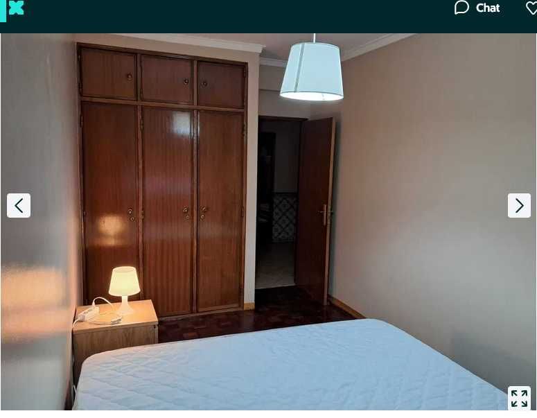 Aluga-se quarto casal. Despesas incluídas.