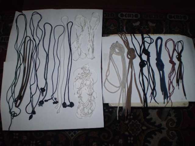 Шнурки и шнуры разные. Недорого.