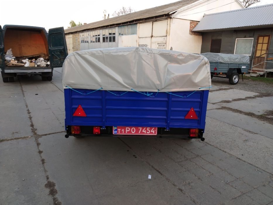Усиленный Двухосный прицеп в Одессе. От завода Корида-Тех 2760*2560
