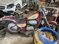 Aprilia Classic 50 red rose chopper