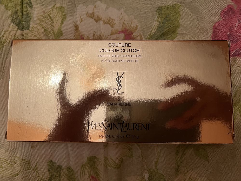 Палетка теней тени ysl yves saint laurent