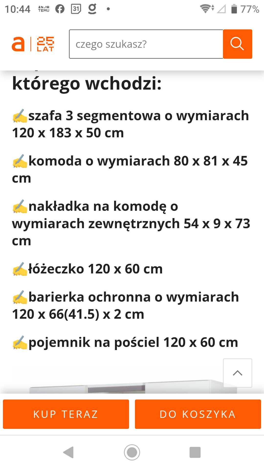 Meble dla dziecka Dalia